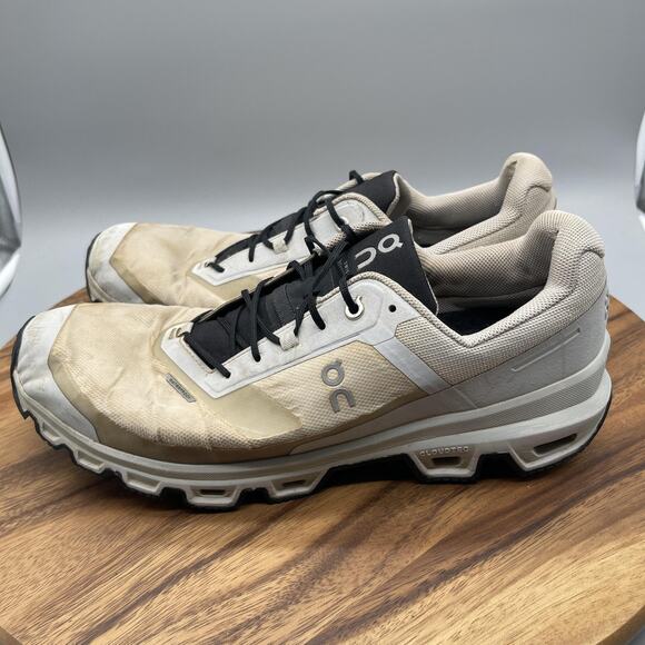 On Cloudventure Mens 12.5 Glacier Gray Running Comfort Waterproof Sneakers - Picture 3 of 8